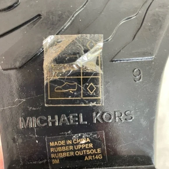 Michael Michael Kors Fulton Harness Tall Rain Boots - Picture 5 of 8